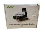 Acer Wireless Charging Station S1 With Digital Clock, Input, 2 Output. Fixed Price $54.99.