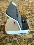 Belkin Powerhouse Charging Dock For Iphone X,SE,8,7,6,5 And Apple Watch - White. Fixed Price $14.00.