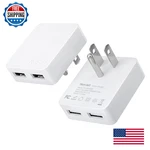 Nekmit Dual Port Ultra Thin Flat Usb Wall Charger Smart Ic 2 Pack FY-0503000. Fixed Price $37.40.