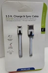 Iessentials Charge & Sync Micro Usb To Cable 3.3FT White Flat Smartphone New. Fixed Price $5.99.