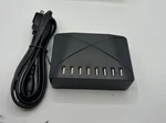 Riswojor 8-PORT Usb Desktop Charger Black. Fixed Price $18.79.