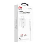 Mybat Pro Travel Adapter W/ Lightning Usb-c Cable (6FT) (fast Charging). Fixed Price $25.00.