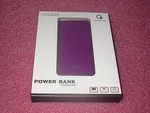 Design QUE-5000 Dual 2.4A Usb Port 5000MAH Power Bank Ac & Dc Input Purple. Fixed Price $12.00.