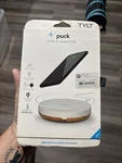 Tylt Puck Wireless Charging Pad For Smartphone - White/cork New. Fixed Price $11.75.