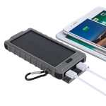 Aduro Powerup Solar 10,000MAH Dual Usb Backup Battery - Gray. Fixed Price $31.98.