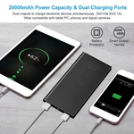 20000MAH Battery Pack For Winter Heated Vest Jacket Pants Scarf Usb Power Bank. Fixed Price $19.75.