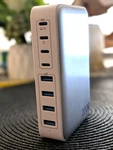 Gkutw 200W Usb-c Charger 8-PORT Gan Iii Fast Charging Station Pd 65W Used. Fixed Price $17.00.