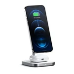 Satechi Aluminum 2-IN-1 Magnetic Wireless Charging Stand, For Iphone 17/16/15.... Fixed Price $90.71.