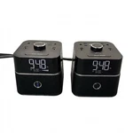 Set Of 2 Brandstand Cubieblue Alarm Clock Bluetooth Speaker Charging Usb Bpect. Fixed Price $64.98.