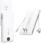 Veektomx Power Bank Portable Charger VT101 10000MAH Built-in Cables Black. Fixed Price $32.99.