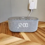 Odokee UE268-QI-GRAY-10 All-in-one Bedside Speaker Open Box. Fixed Price $40.00.