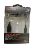 Blackweb Dual Port Usb Car Charge Cable 3 Ft Double Braided Cover 4.8 Amp. Fixed Price $11.84.