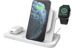 Logitech Powered 3 1 Qi Enabled Fast Wireless Charging Dock Station - White. Fixed Price $29.99.