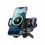 Wireless Car Charger Mount Auto Clamp Fast Charging Holder Iphone Samsung Fold. Fixed Price $34.89.