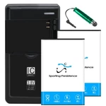 Large Power 2X 3580MAH Battery Travel Ac Charger For Straight Talk Lg Lucky L16C. Fixed Price $53.53.