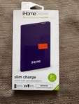 Ihome Power Rechargeable Slim Battery Pack 4,000 Mah For Usb Cables Purple. Fixed Price $7.87.