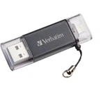 Pe Verbatim Istore 'n' Go Usb 3.0 Flash Drive With Lightning Connector (64 Gb). Fixed Price $52.66.