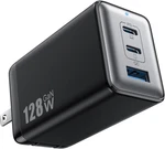 Usb Wall Charger,gan Iii 3-PORT Fast Charging Station,pd 128W, Black. Fixed Price $42.73.