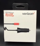 Original Verizon Micro-usb Car Charger W/led For Kyocera Duraxv/xa/xe/pro/hydro. Fixed Price $9.99.