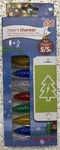 Dci Merry Charger Christmas Lights Cable Cord Iphone Smartphone 5/5S Led 46". Fixed Price $11.90.