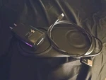 Samsung Wireless Fast Charger 2.0 Duo Pad Black EP-P5200. Fixed Price $38.00.