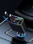 Effiflow 145W Usb Car Charger Dual Retractable Cable Iphone/samsung/pixel. Fixed Price $44.36.