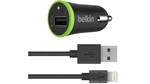 Belkin Car Charger + Charge/sync Cable 1-PORT 2-PORT. Fixed Price $19.00.