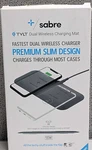 Tylt Sabre Fast 15W Dual Wireless Charger Slim Charging Mat -for Iphone. Fixed Price $17.99.