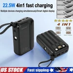 50000MAH Power Bank 23W Charger External Battery Build-in 4 Cables. Fixed Price $18.99.