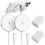 Magnetic Wireless Charging Pad For Iphone 17-12, Airpods, PD20W Block,. Fixed Price $38.46.