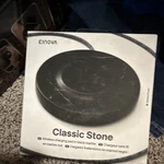 Einova Classic Stone Qi Wireless Charging Pad Fast Charge Black Marble Universal. Fixed Price $7.99.