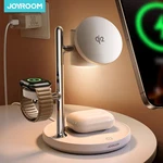 Joyroom QI2 4-IN-1 Fast Wireless Charger Magsafe Stand For Iphone Watch Airpods. Fixed Price $95.00.