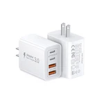 40W Usb Charger Cube, 2-PACK Wall Plug Fast Charging Block, 4-PORT Pd+qc Po.... Fixed Price $16.69.