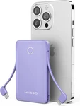 6000MAH Ultra Slim Built In Cables Power Bank, Card Size Usb Cords. Fixed Price $47.11.