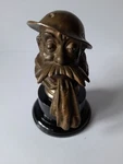 Old Light Car Mascot. Bruce Bairnsfather Bill. Bonnet. Fixed Price $970.05.