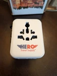 Hero International Travel Power Adapter Universal Plug For Europe, Uk, Us, .... Fixed Price $27.00.