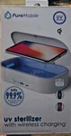 Uv Sterilizer W/ Wireless Charging Kills 99.9% Of Viruses & BACTERIA(A3). Fixed Price $6.99.