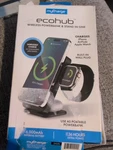 Mycharge Ecohub 4-IN-1 6,000MAH Portable Charger/stand For Apple Devices-black. Fixed Price $16.14.