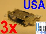 3X Oem Type Micro Usb Charging Port Charger For Motorola 2ND Gen XT1064. Fixed Price $5.89.