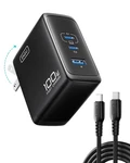 Iniu For Macbook Pro Charger, 100W Gan Tech Fast Charging, 3-PORT Black. Fixed Price $50.11.