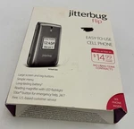 Jitterbug 4043SJ6GRY Flip Easy-to-use Gray Cellphone. Fixed Price $45.00.