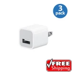 Pack Oem Apple Original Wall Charger Ipod Iphone A1385 Usb Power Brick MD810LL. Fixed Price $15.99.