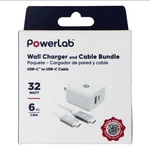 Original Powerlab 32W Fast Charging Wall Charger And 6-FT Usb-c To Cable. Fixed Price $29.99.