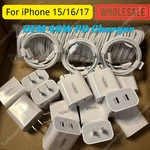For Iphone 15 16 17 Ipad Pd Fast Charger Cord 40W Usb-c Power Adapter Block Lot. Fixed Price $52.69.