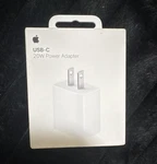 Apple 20W Usb-c Fast Charge Power Adapter Wall Plug 1-PORT White MWV33AM/A. Fixed Price $20.00.