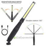 Usb Rechargeable Led Work Mechanic Flashlight Lamp Magnetic Base Car Shop. Fixed Price $14.19.