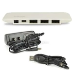 Macally 7-PORT Powered Hi-speed Usb 2.0 Hub (white) Includes Mini Cable. Fixed Price $19.95.