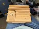 Bamboo Charging Station For Multiple Devices Othoking 6 Usb Ports. Fixed Price $23.55.
