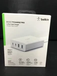Authentic Belkin Boost Pro 4-PORT Gan Charger (WCH010DQWH) Brand New. Fixed Price $30.00.