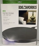Ideaworks Usb Lamp Base With Night Light Black. Fixed Price $20.00.